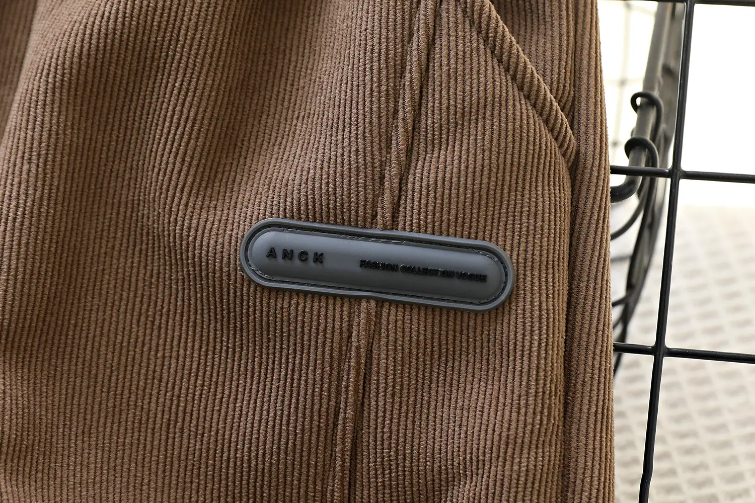 Fleece Lined Brown Cotton Pants for Boys Winter Casual — feature 5