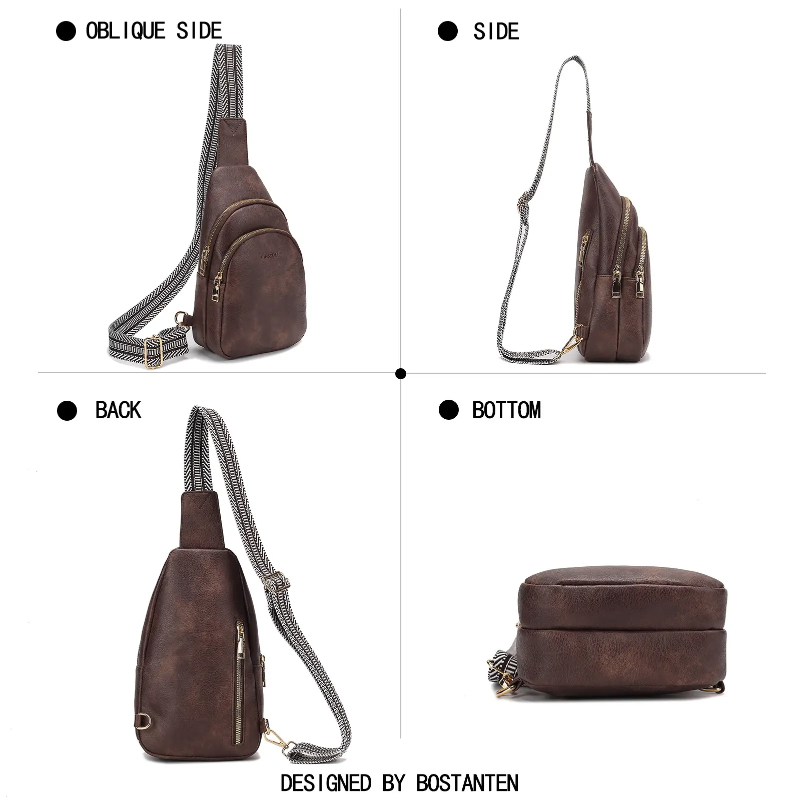 Women's Crossbody Bag Beige 2024 with Mobile Wallet — feature 30