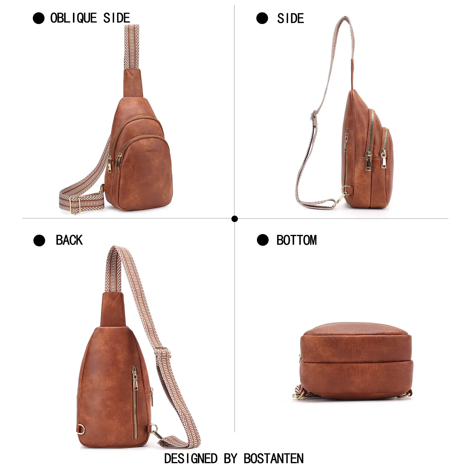 Women's Crossbody Bag Beige 2024 with Mobile Wallet — feature 4