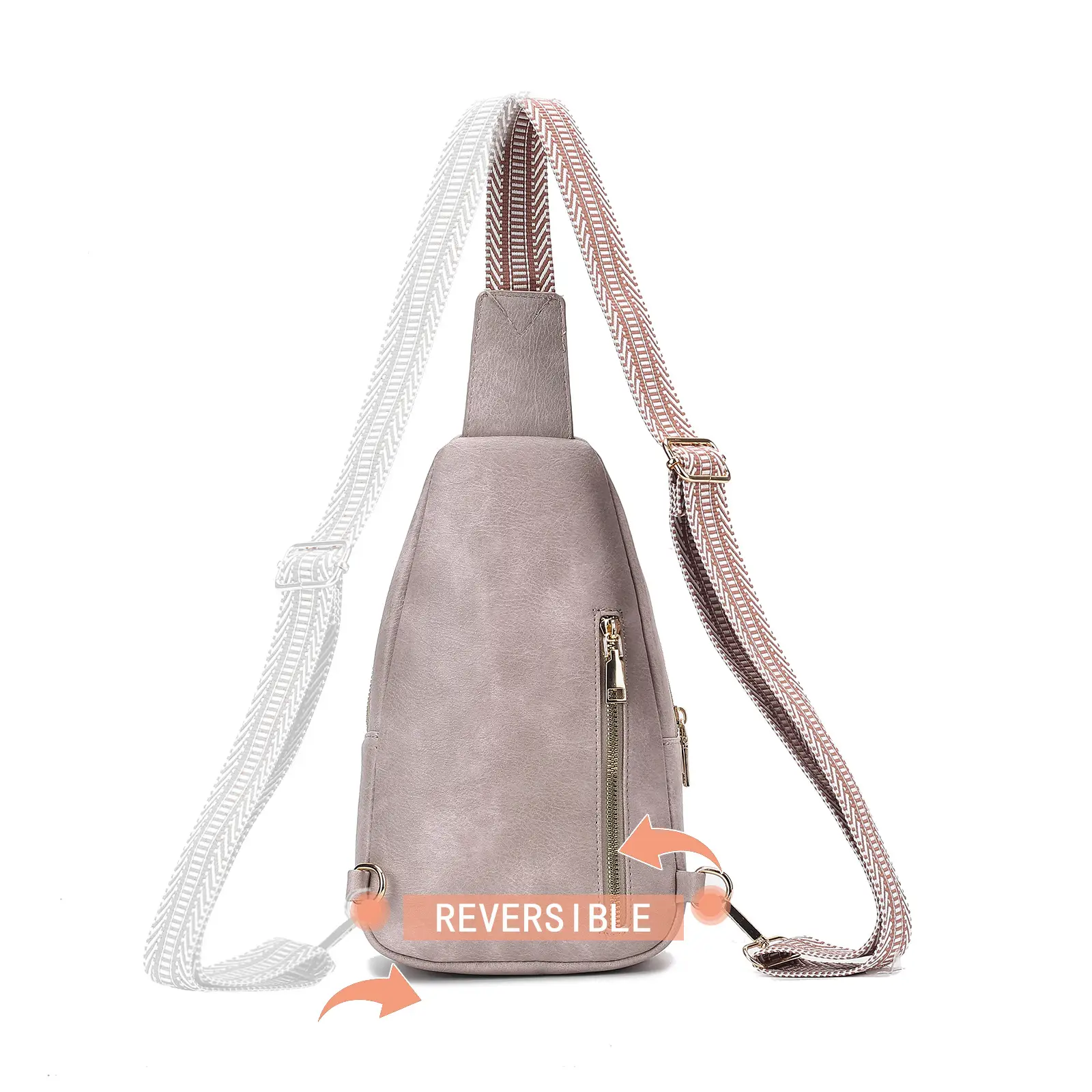 Women's Crossbody Bag Beige 2024 with Mobile Wallet — feature 50