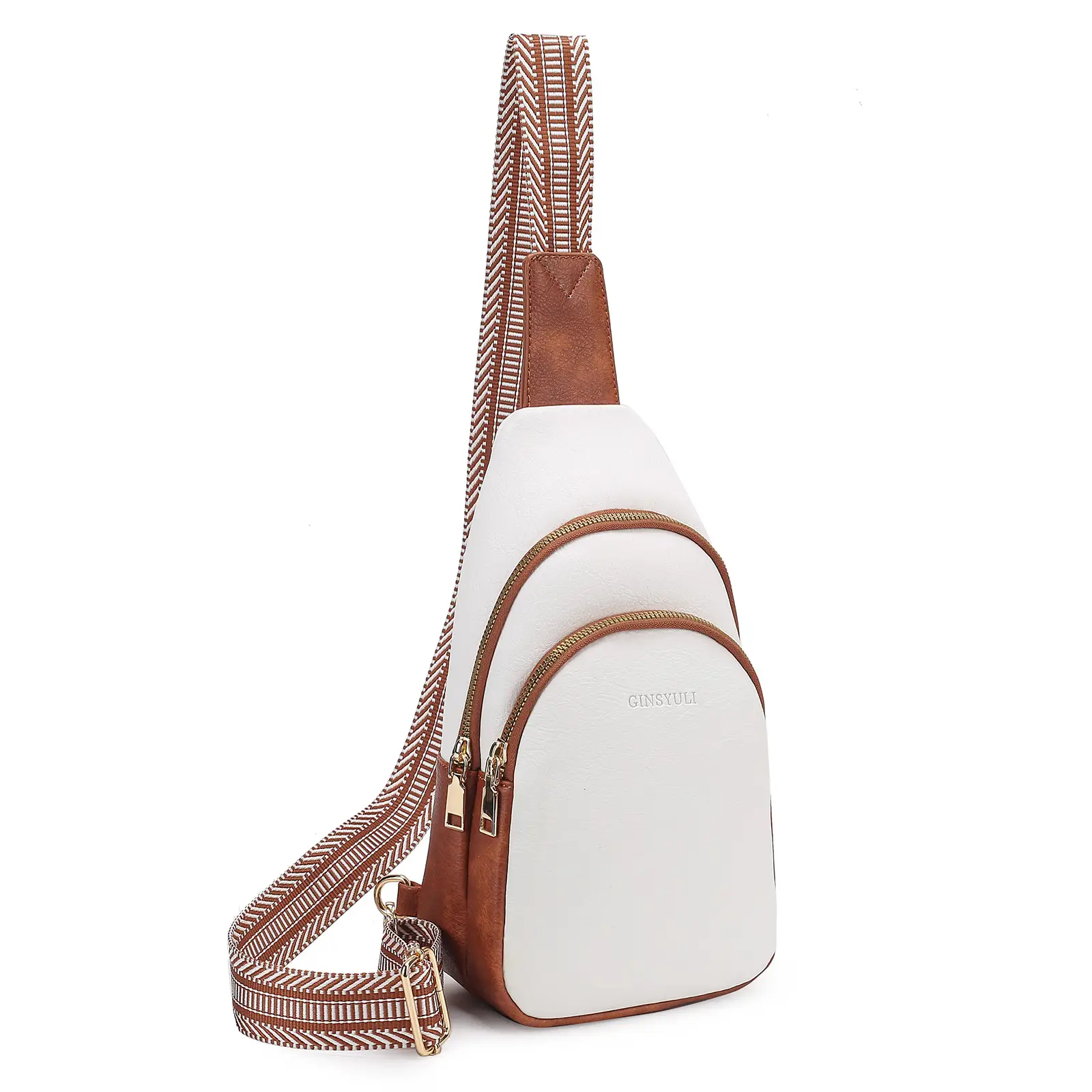 Women's Crossbody Bag Beige 2024 with Mobile Wallet - Image 2