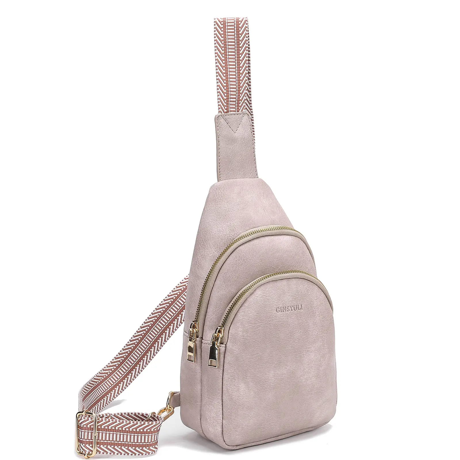 Women's Crossbody Bag Beige 2024 with Mobile Wallet - Image 6