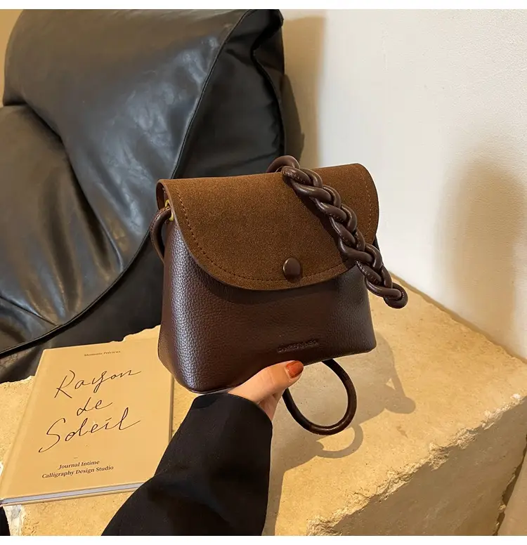 Black Textured Shoulder Bag for Women 2023 — feature 22