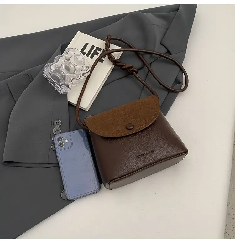 Black Textured Shoulder Bag for Women 2023 — feature 3
