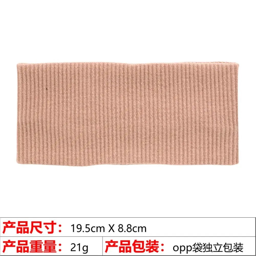 1# pink striped hair band