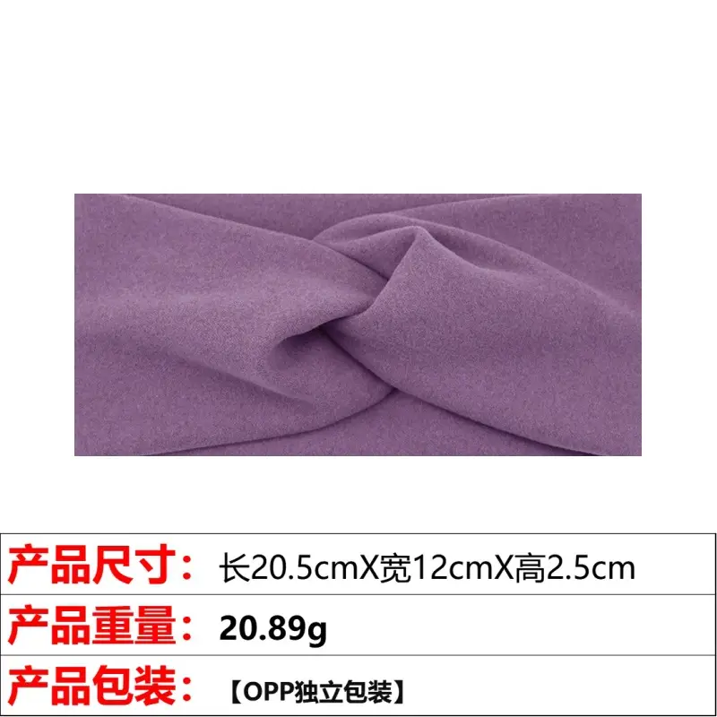 5# purple knotted hair band