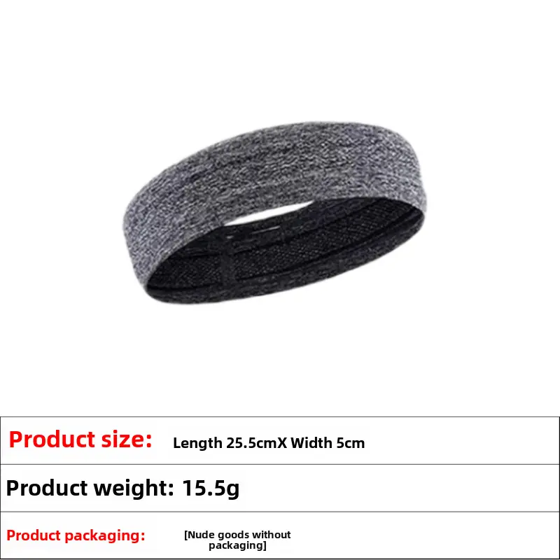 Pink Knitted Yoga Headband with Wide Strap - Image 16