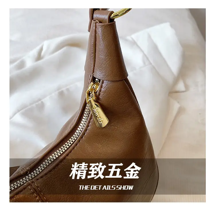 Retro Saddle Bag for Women Black Leather 2023 — feature 5