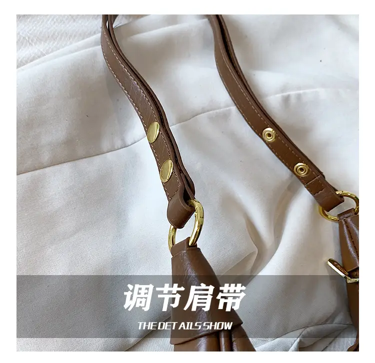 Retro Saddle Bag for Women Black Leather 2023 — feature 7
