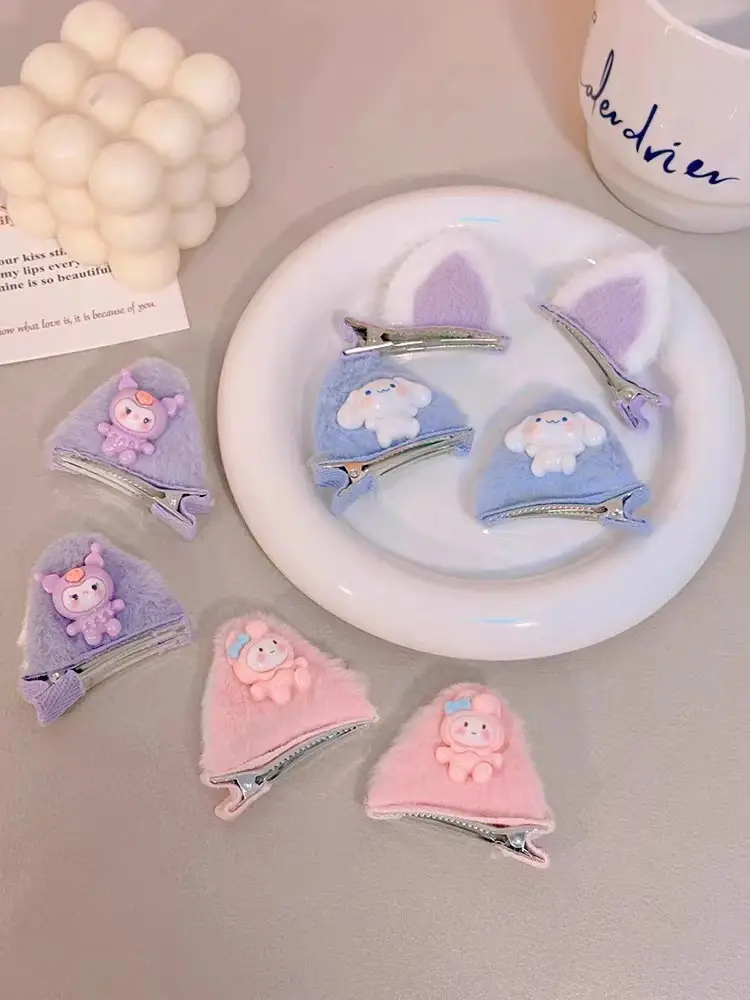 Children's Cute Cat Ears Hair Pins for Girls — feature 4