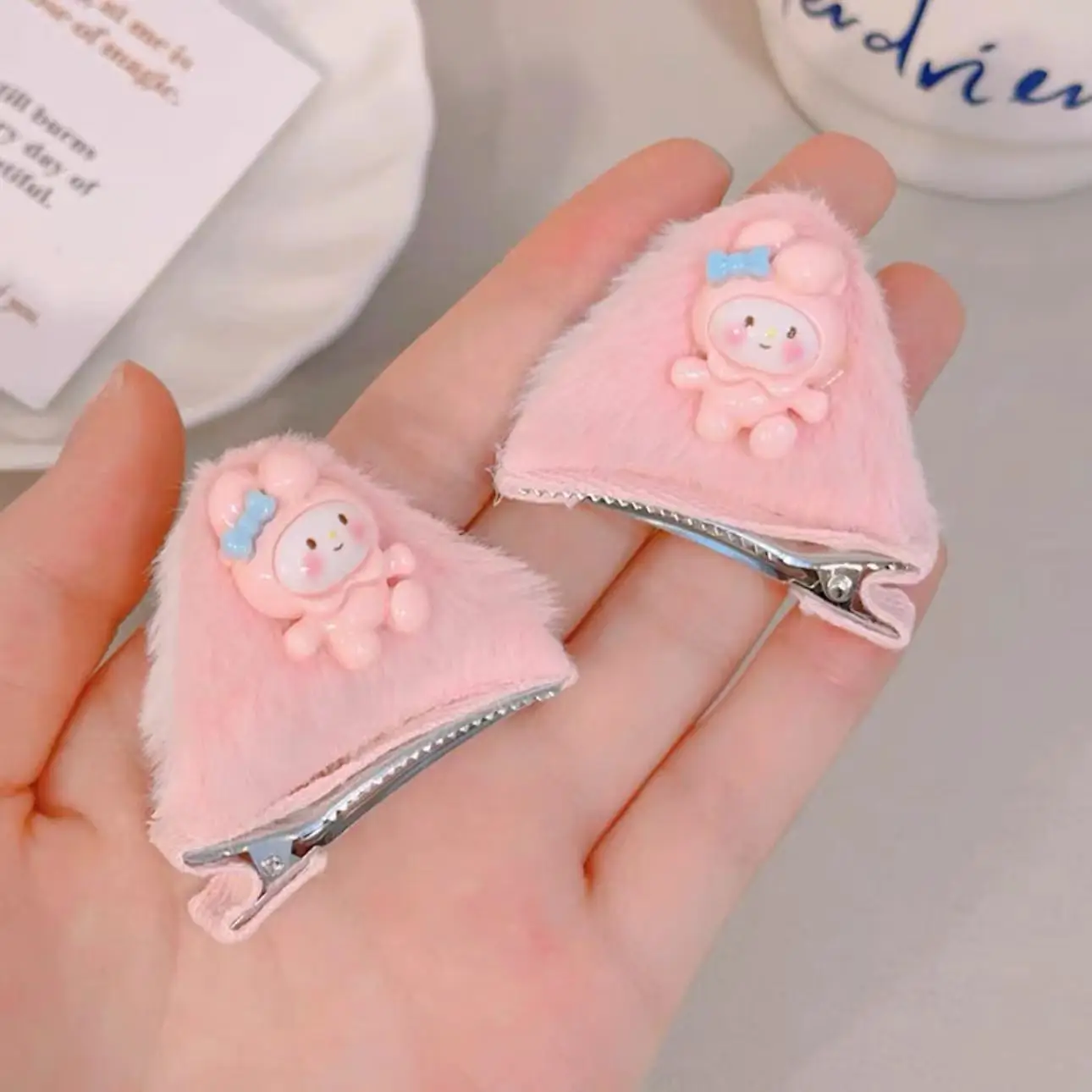 Children's Cute Cat Ears Hair Pins for Girls - Image 6