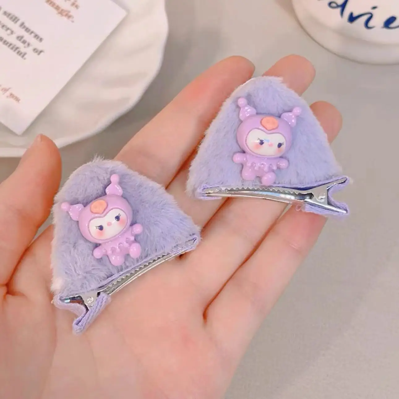 Children's Cute Cat Ears Hair Pins for Girls - Image 7