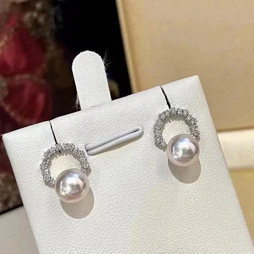 S925 Sterling Silver Pearl Earrings Same Style — feature 4