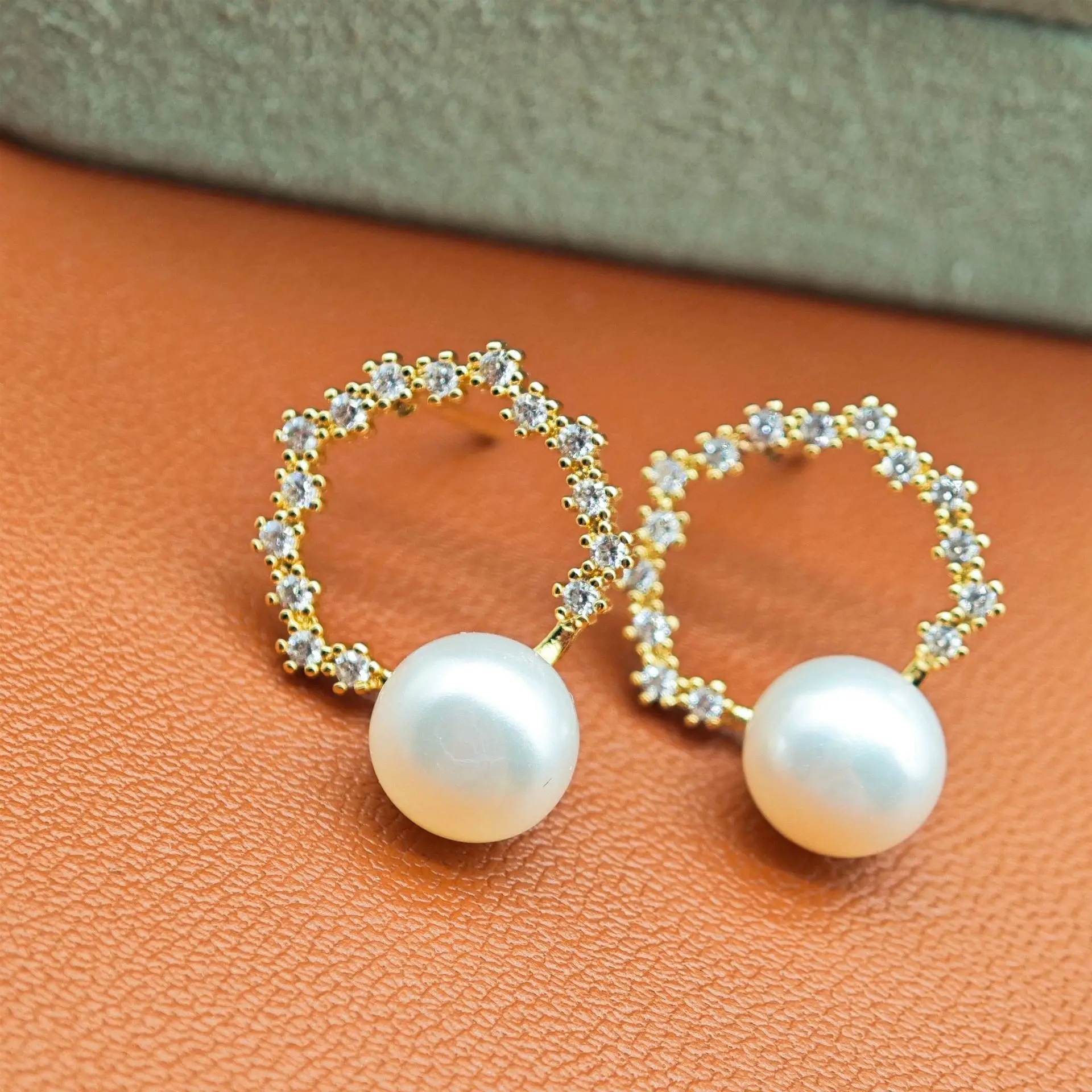 S925 Sterling Silver Pearl Earrings Same Style — feature 8