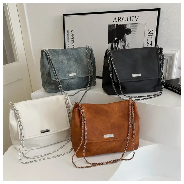 Black Chain Shoulder Bag for Women 2023 — feature 20
