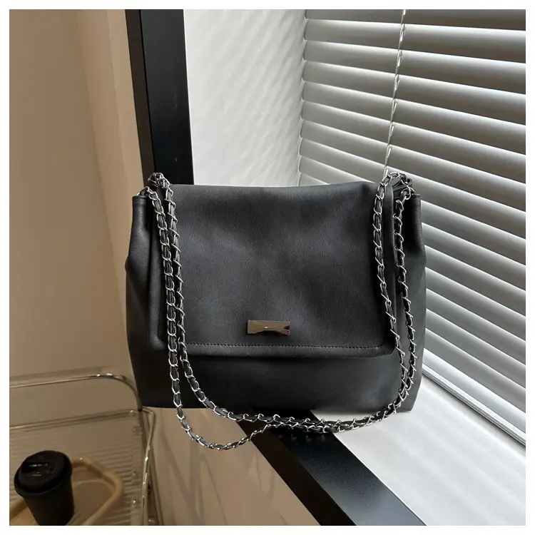 Black Chain Shoulder Bag for Women 2023 — feature 21