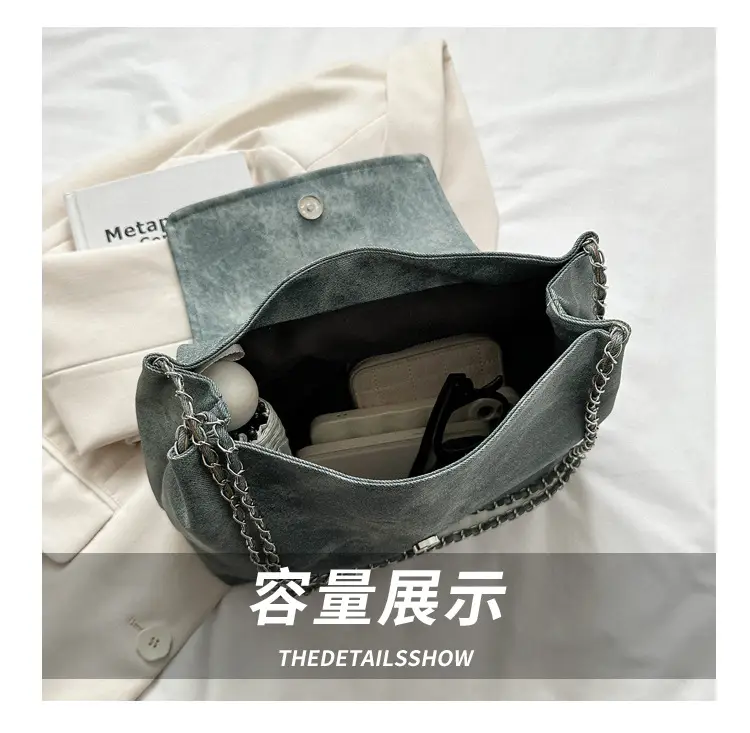 Black Chain Shoulder Bag for Women 2023 — feature 6