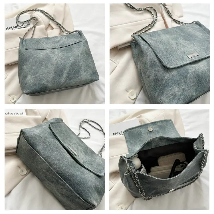 Black Chain Shoulder Bag for Women 2023 — feature 7