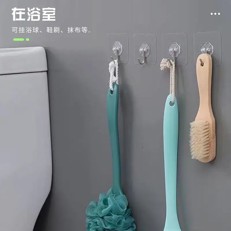 Transparent Hook for Bathroom & Bedroom Use