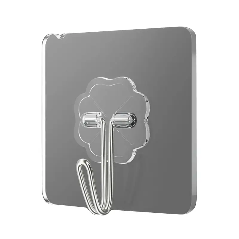 Transparent Hook for Bathroom & Bedroom Use