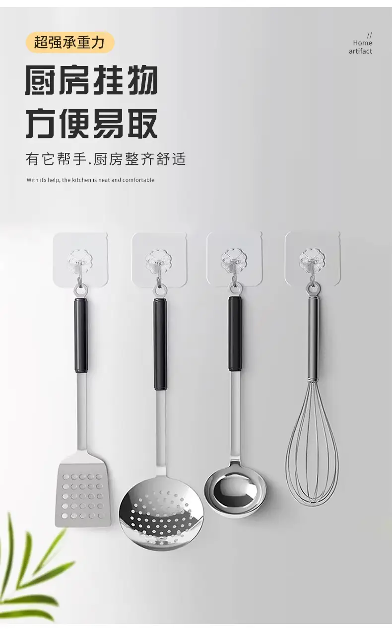 Transparent Hook for Bathroom & Bedroom Use — feature 3