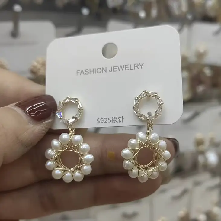 2024 Pearl Earrings for Women Trendy Design - Image 16