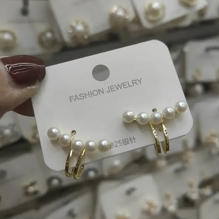 2024 Pearl Earrings for Women Trendy Design - Image 27