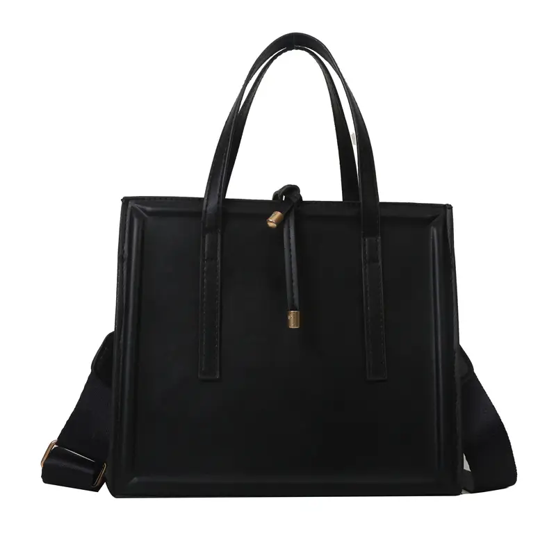 Nude Leather Women's Large Tote Bag with Shoulder Strap