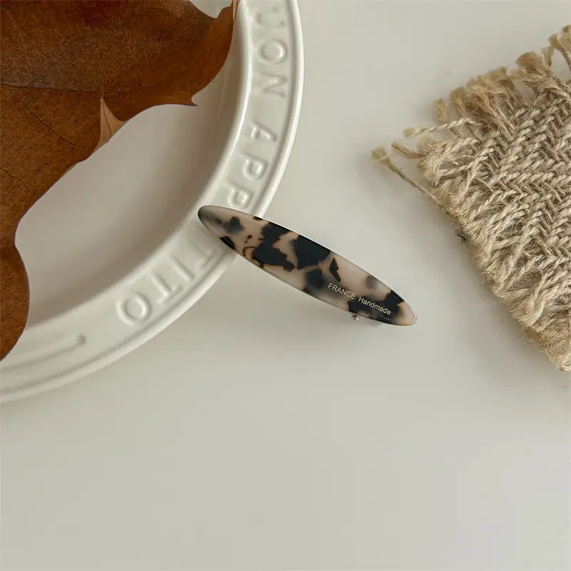 Leopard Print Side Clip for Hairpin - Image 2