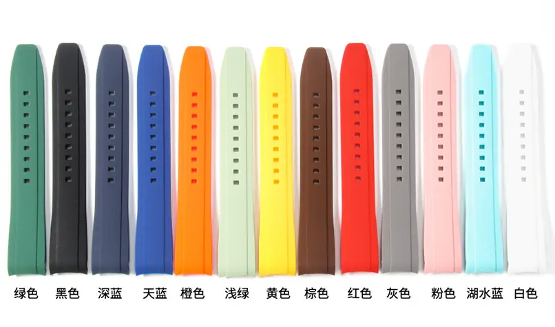 Silicone strap suitable for omege Omega sswatch SWO chess joint name moon planet series Watch 20mm — feature 3
