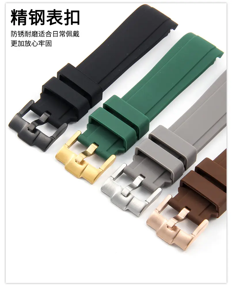Silicone strap suitable for omege Omega sswatch SWO chess joint name moon planet series Watch 20mm — feature 7
