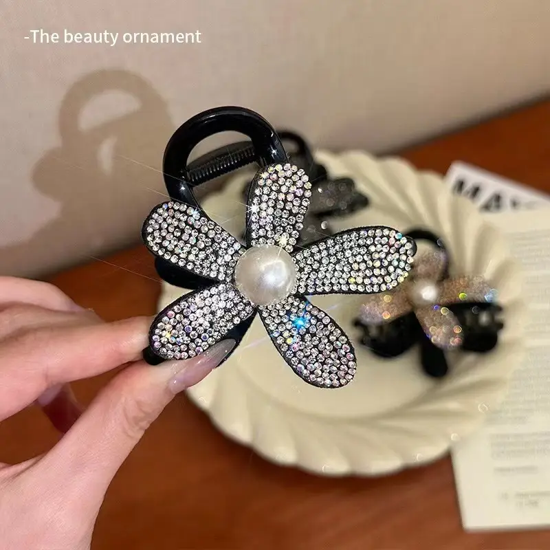 Black Mesh Cloud Bubble Hair Clip for Women — feature 20