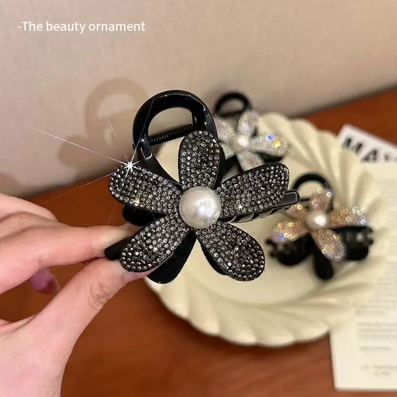 Black Mesh Cloud Bubble Hair Clip for Women — feature 22
