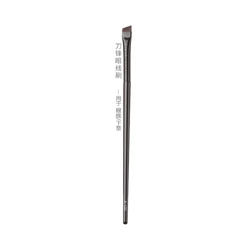 A- 102# blade eyeliner brush (wire drawing tube)