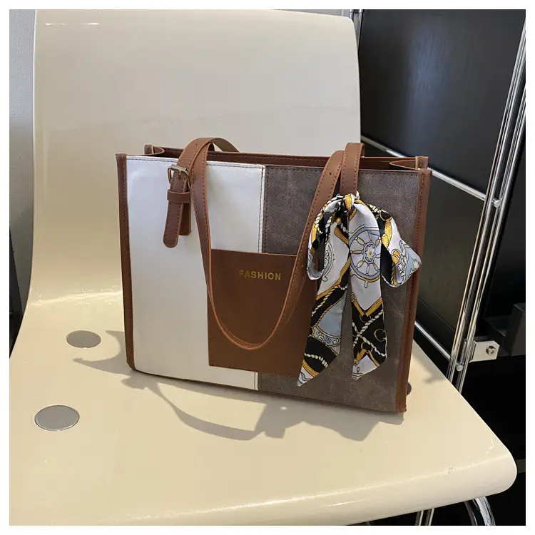 Korean Retro Shoulder Tote Bag Black 2023 Winter — feature 20