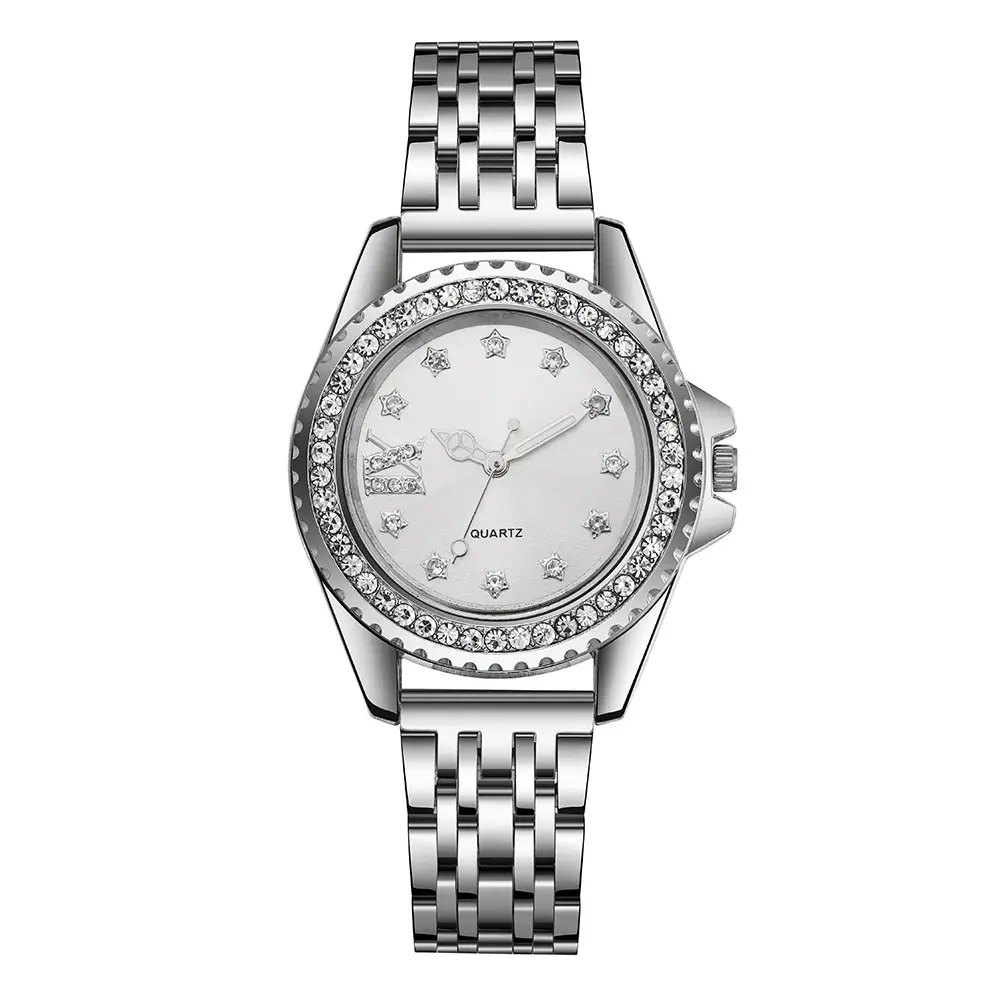 Women's Star Scale Rhinestone Alloy Watch — feature 5