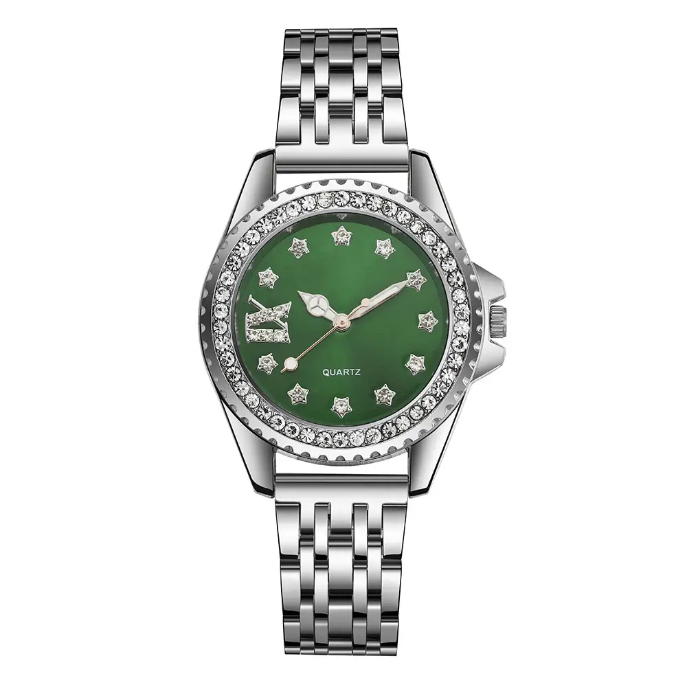 Women's Star Scale Rhinestone Alloy Watch — feature 6
