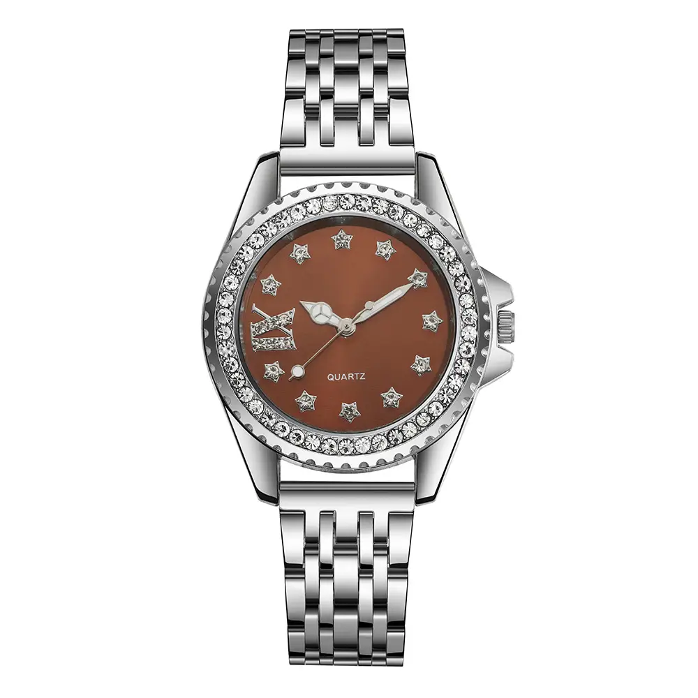 Women's Star Scale Rhinestone Alloy Watch — feature 7