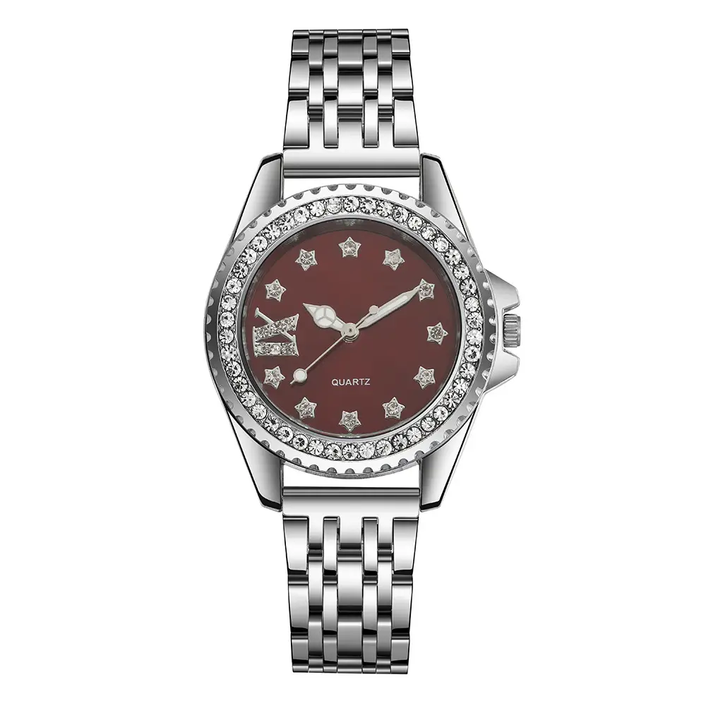 Women's Star Scale Rhinestone Alloy Watch — feature 8