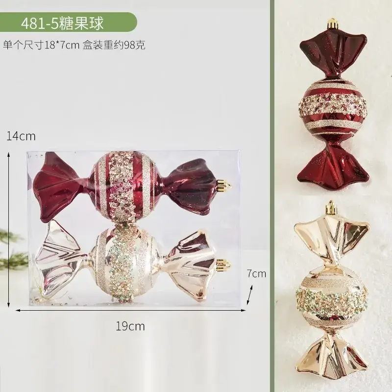 Green Velvet Bow Pendant for Christmas Decor - Image 14