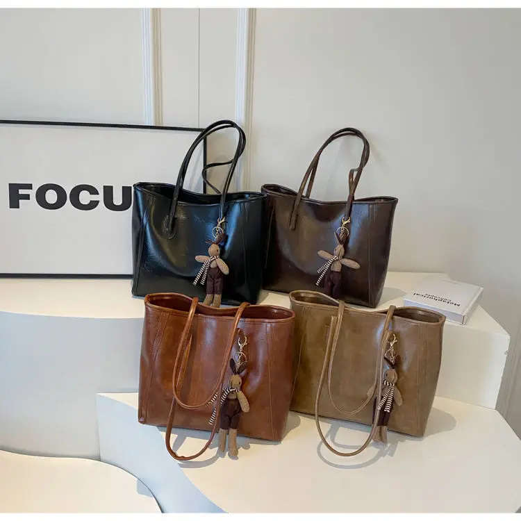Retro Brown Tote Bag for Women 2025 — feature 19