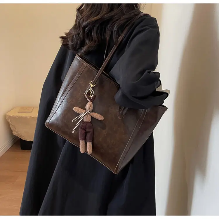 Retro Brown Tote Bag for Women 2025 — feature 8