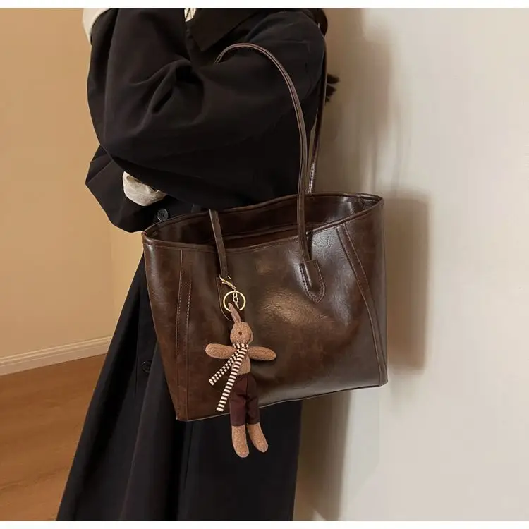 Retro Brown Tote Bag for Women 2025 — feature 9