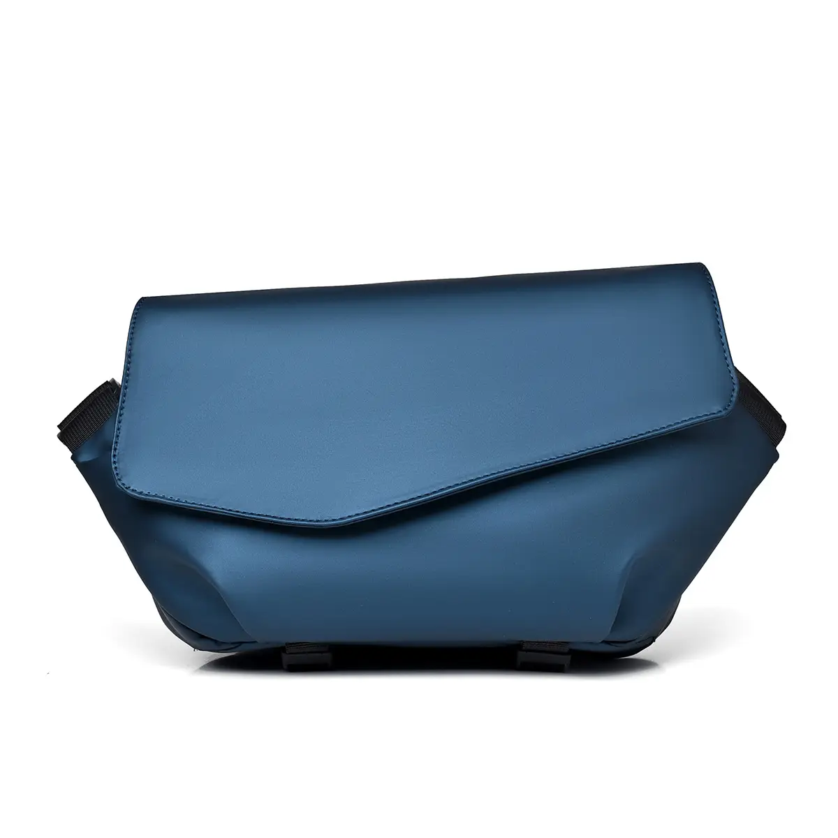 Men's Water-Resistant Crossbody Bag Black - Image 3