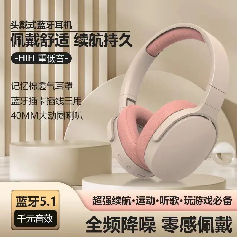 Wireless Bluetooth Headset with Super Long Battery