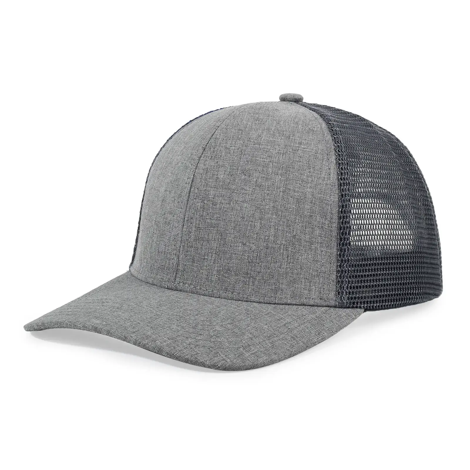 Men Blue Mesh Truck Cap Summer Sun Protection — feature 13