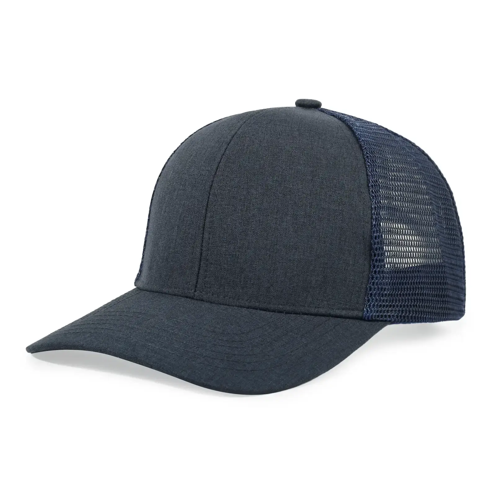 Men Blue Mesh Truck Cap Summer Sun Protection — feature 14