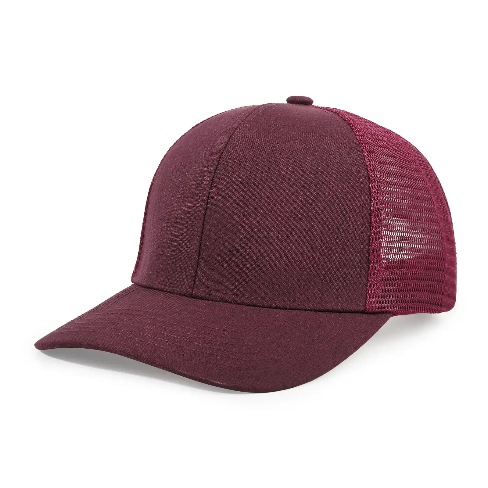 Men Blue Mesh Truck Cap Summer Sun Protection — feature 16