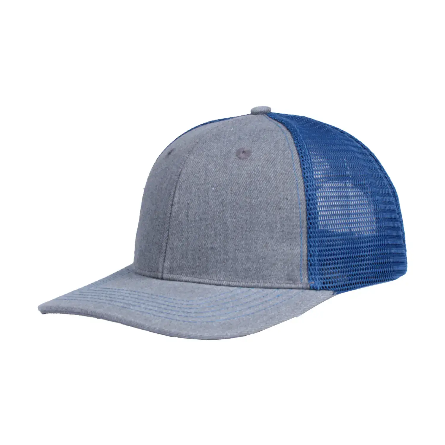 Men Blue Mesh Truck Cap Summer Sun Protection — feature 17