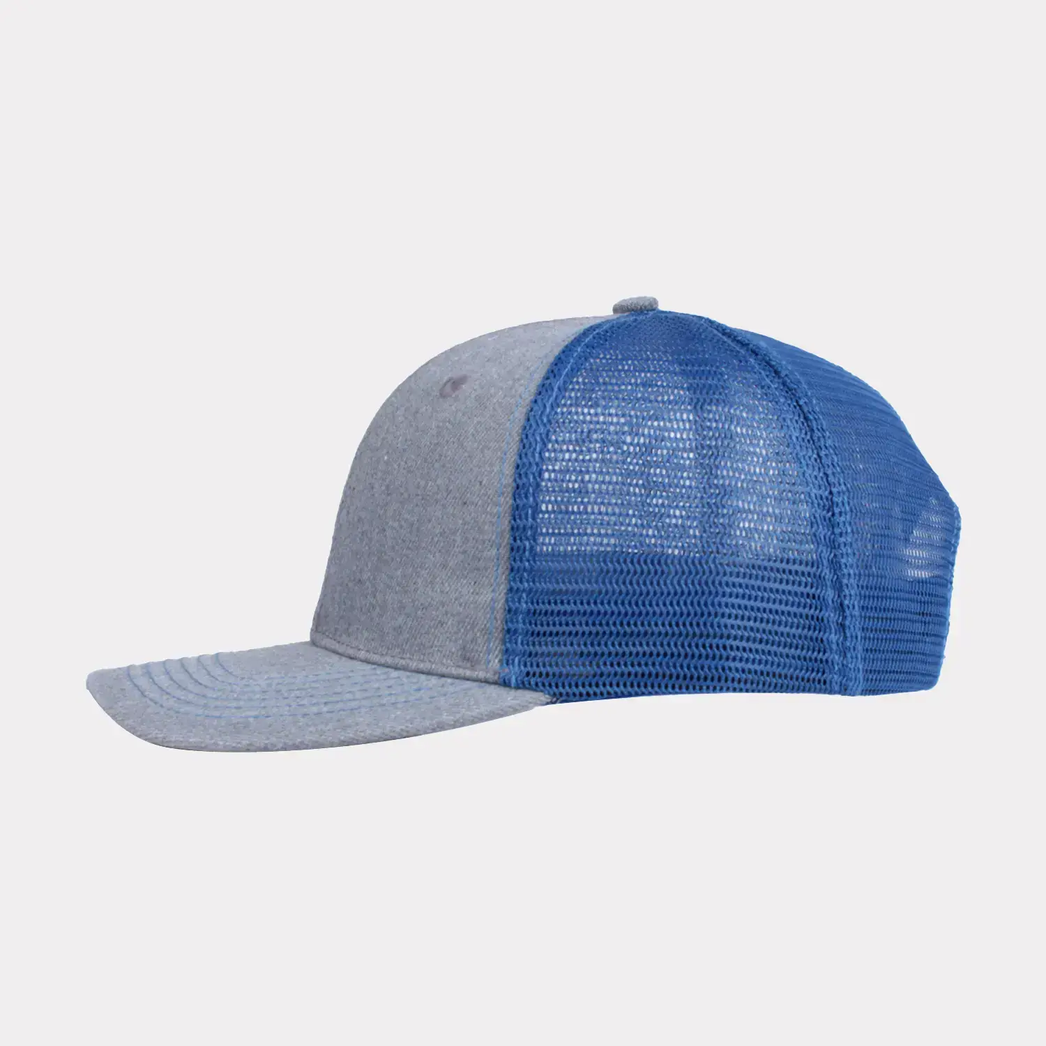 Men Blue Mesh Truck Cap Summer Sun Protection — feature 5